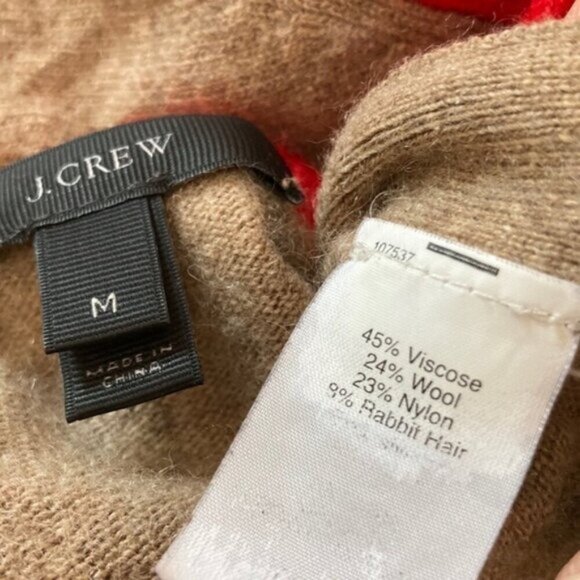J Crew Wool Long Sleeve Sweater Medium​​​​​​ - Picture 6 of 9